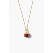 CHAN LUU BELL PENDANT NECKLACE RED JASPER