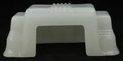 Art Deco 1930s Camphor Clambroth Slip Shade Sconce light  Replacement