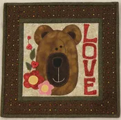 Be My Honey Little Quilts Squared Mini Quilt Fabric Kit