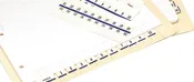 Tabbies® Numbers, Packs of 100, Blue
