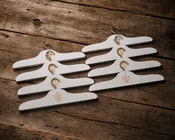 8pc 18 Inch Doll Clothes Hangers