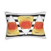 Candy Corn Lumbar Pillow
