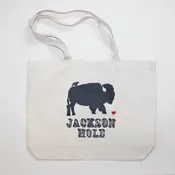 Bird and Buffalo Tote Bag