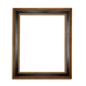 1 1/4″ Gold with Mahoghany panel