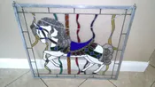 Large Stained Glass Carousel Horse Prancer 31"x 28"