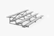 4 Row Deluxe Bleachers