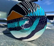 Abel SDX 9/11 Solid Roosterfish w/ Platinum Handle