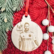 Messi "Portrait" Ornament | #10 Messi Ornament