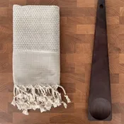 American Made Contemporary Walnut Wood Multi-Purpose Cooking Utensil In-Stock