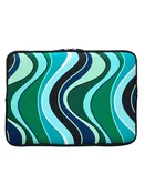 14"-16" Laptop Case Green Wave