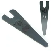 .020" Thick Blue Carbon Steel Front Spring