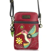 Cellphone Xbody - Hummingbird Purse by Chalahandbags