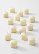 10-Hour Ivory Votive, Set of 36
