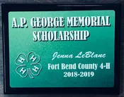 4H Scholar
