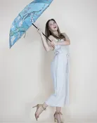 Almond Blossoms Umbrella