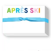 APRES SKI  BIG & BOLD NOTEPAD