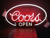 Antique Coors Neon Sign