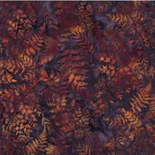 Aubergine Ferns Bali Batik