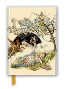 British Library: Alice Asleep, from Alice's Adventures in Wonderland (Foiled Journal) by