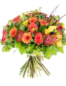 Rose, Daisy &amp;amp; Lily Bouquet