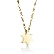 14K Gold Jewish Star
