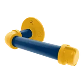 Collection European Style Toilet Tissue Holder Bay Area Blue and Gold Edition P-100-ETP