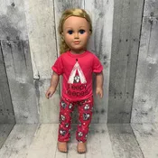 2pc Pink Sleepy Teepee PJs