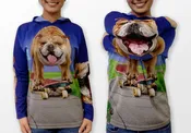 BULLDOG SK8TER Hoodie Chomp Shirt by MOUTHMAN®