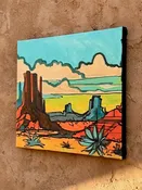 DESERT 4 22X28X0.5 ACRYLIC ON CANVAS MARKUS LEWIS