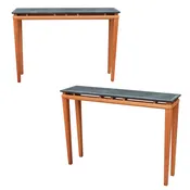 ‘Floating’ Slate Top Console Table’s
