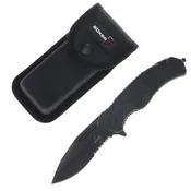 Boker Plus Savior 2 Folding Knife Black 3.35" PS Drop Point Blade BK01BO321