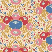 Tilda Jubilee – Autumn Bouquet Mustard 1/2 Yard