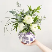 Bali Toile Belly Bowl