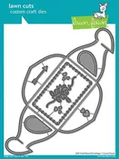 Gift Card heart envelope die by lawn fawn