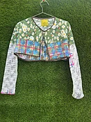 AMALYA MEIRA Daze Jacket — LAGOON