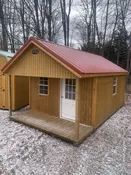 12×20 Deluxe portable cabin