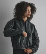 Bailen Leather Bomber Jacket