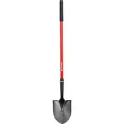 #2 Round Point Shovel 15 Gauge 48" Fiberglass Handle