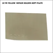 10 YR SOLDER - YELLOW REPAIR SHEET - 1 dwt pc