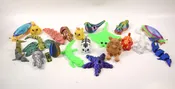 3D Printed Animals Sensory Bundle.3D printed small Toys for Goody Bags. Bundle 3D Toys. Variety Pack Toys. Olgas Treasures Shop. — Olgas Treasures