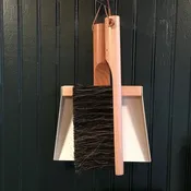 Dustpan and Brush with walk hooks — Hedgerow