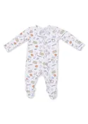 2-Way Zipper Footie - Football Check