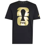 FIFA World Cup 2026 Gold Logo Black Tee