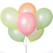 12" Latex Balloons, 10ct - Neon Colors