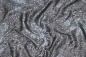Abstract Brocade - Cadet Gray