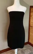 Unbranded Classic Basic Black Bodycon Stretchy Strapless Mini Dress - $12 (52% Off Retail) - From Whitney