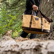 25L  Augustine Buffalo Leather Bag | Tan