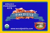 Mushroom Table-Top-Farm Kit. Organic Pink Oyster.