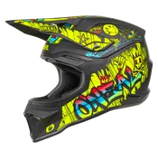 4 SRS Helmet Rancid Neon/Black