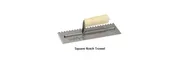 1/4 In X 1/8 In Square Notch Trowel